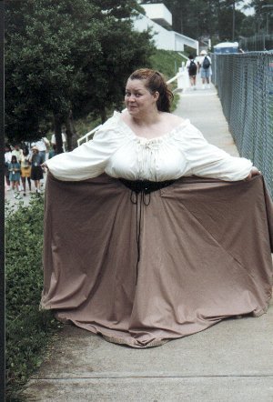 Lady Aislinn Chaomhanach at the Summer Special Olympics in A.S. XXXI (1997)