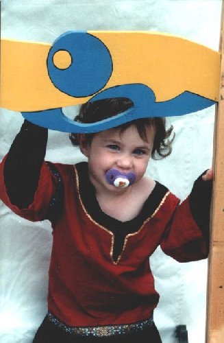 Celia de Lessay in about A.S. XXXI (1997) at age 2