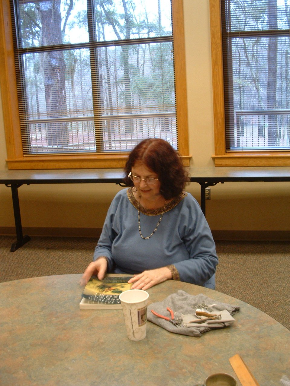 Lady Eva Moray at Meridian Maneuvers in A.S. XXXVIII (2004)