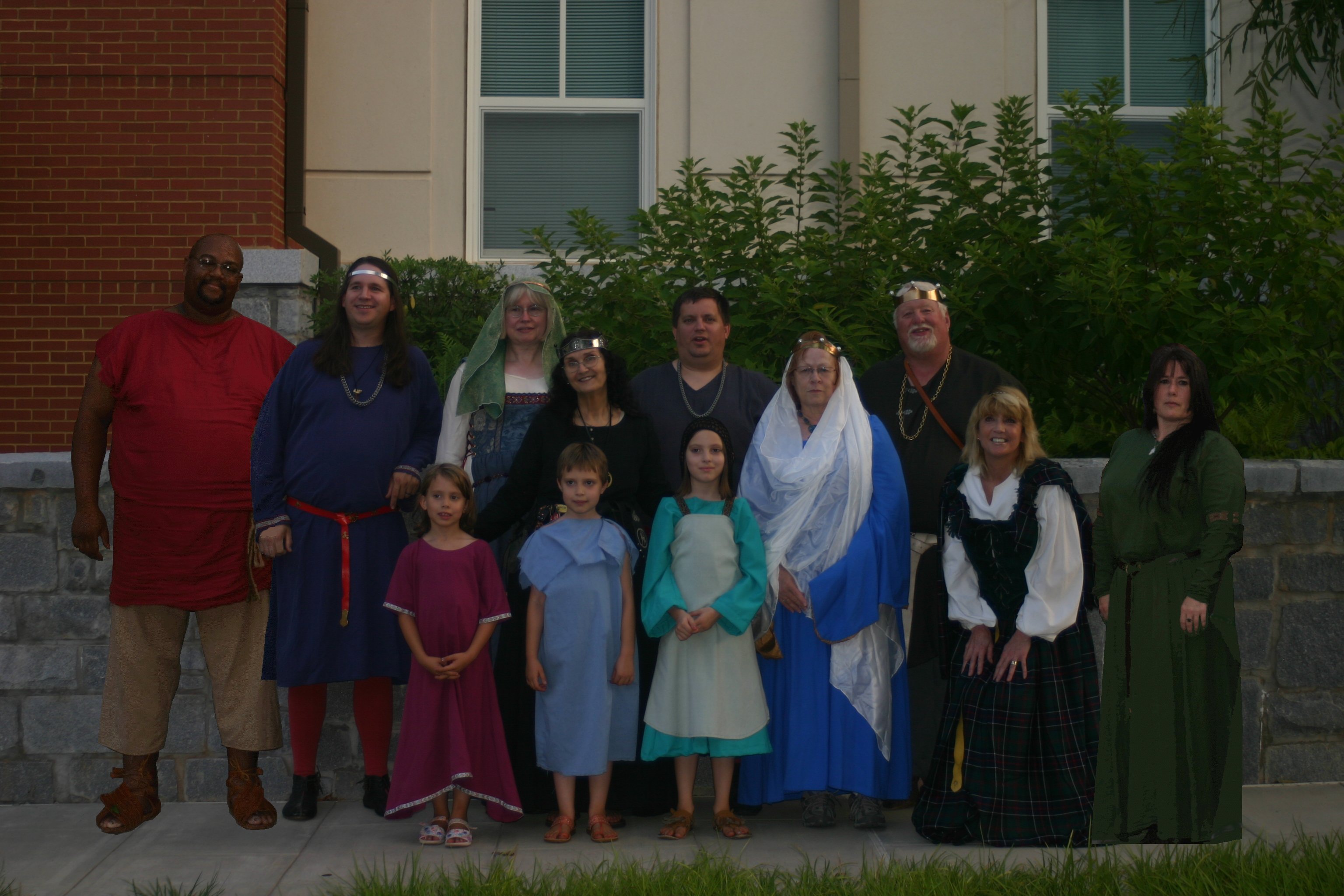Some Shirefolk on Campus at Emory in the summer of 2011