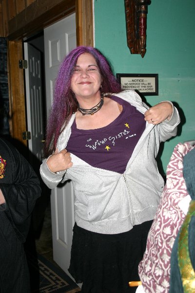 Dame Yseult de Montagu as 'Tonks' at Halloween of A.S. XLII (2007)