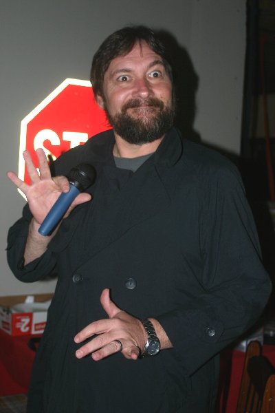 THLord Giovanni Francisco de Valencia as George Carlin, Halloween Dead Celebrity Bash 2008