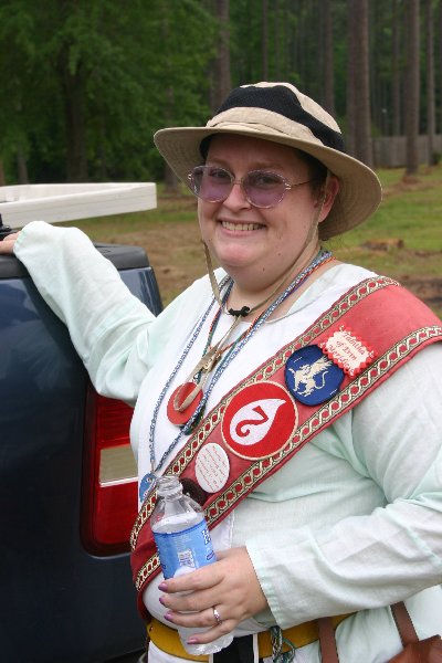 Lady Tabitha of Erin at Heroes & Heroines in May of A.S. XLIII (2008)