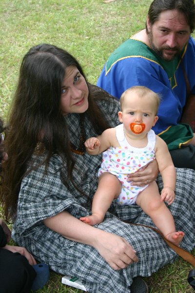 Dame Yseult de Montagu with Elizabeth the Bold at Heroes & Heroines in May of A.S. XLIII (2008)