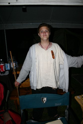 Jamie at Fool's War in taken at Fool's War XVI in April of XXIX (2005)