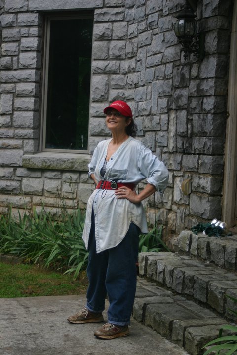 The Lady of the Castle, taken in the summer of 2010, and nowhere near death's door.