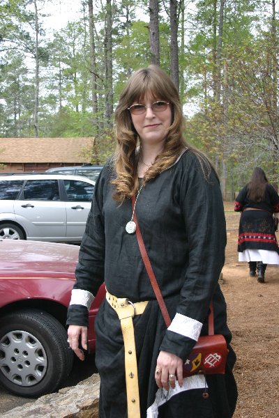 THLady Marie Gautrot at Spring Coronation in May of A.S. XLII (2007)